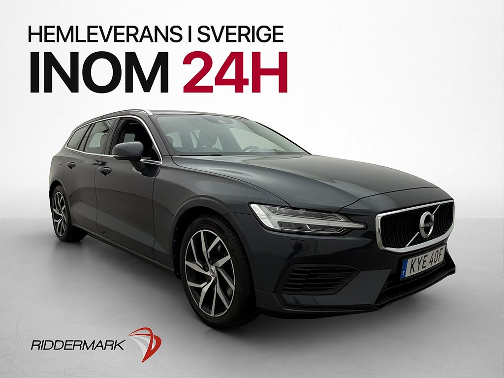 Volvo V60 T6 341hk AWD Momentum Värmare VOC CarPlay Dragkrok