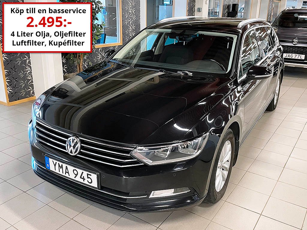 Volkswagen Passat Sportscombi 2.0 TDI DPF SCR DSG 150hk