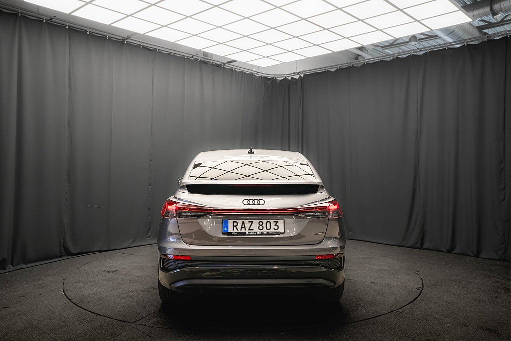 Audi Q4 45 e-tron Sportback Quattro S Line 286hk LÄDER MOMS