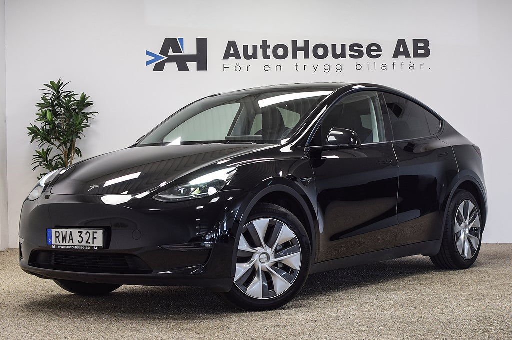 Tesla Model Y Long Range AWD 514HK Dragkrok Ryzen Nybilsgaranti