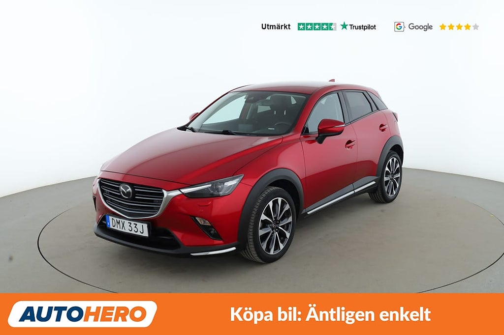 Mazda CX-3 2.0 Skyactiv-G / GPS, Rattvärme, PDC