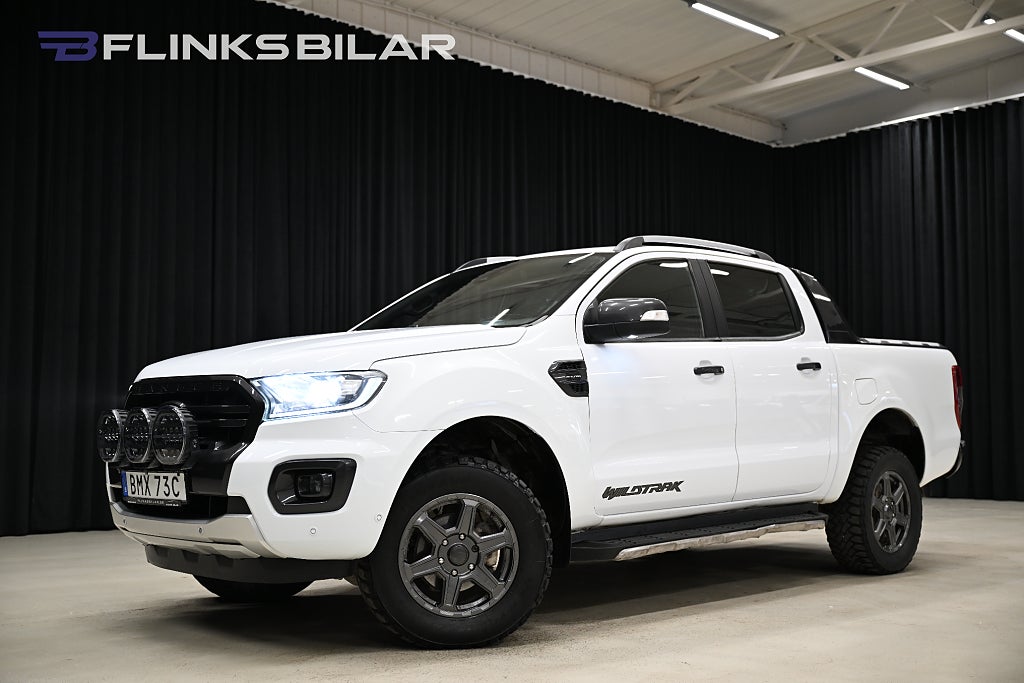 Ford ranger 213HK Automat|Wildtrack|Drag|Värmare|GPS|NyKamrem|Moms