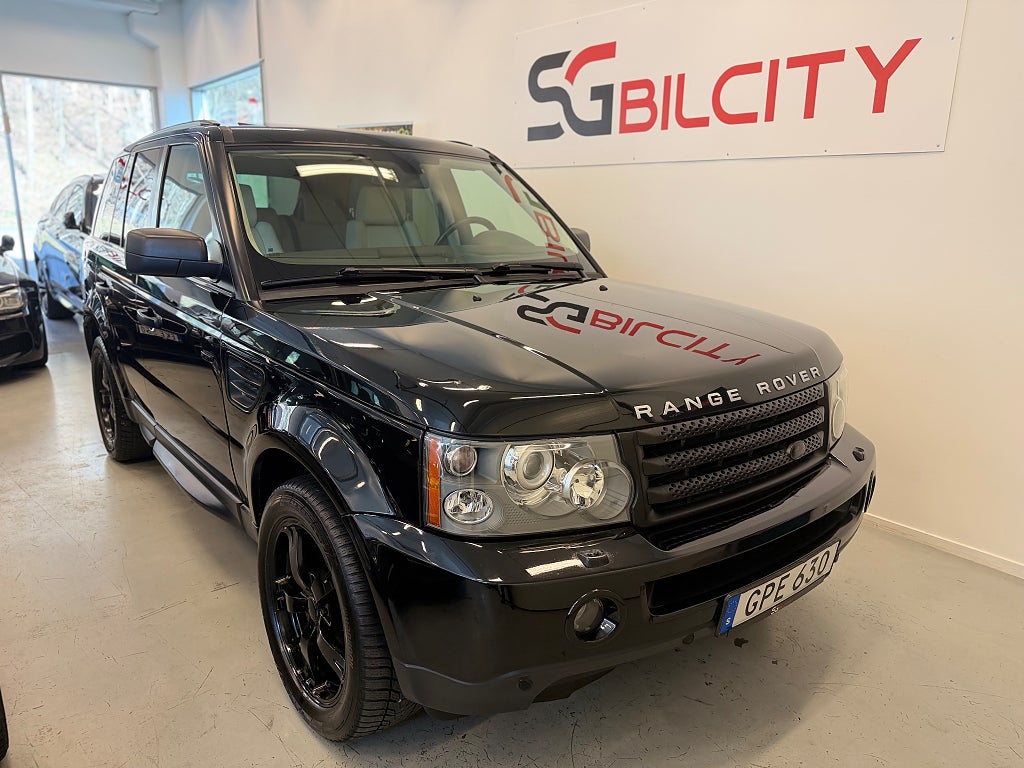 Land Rover Range Rover SPORT 3.6 TDV8 272HK TAKLUCKA DRAG SVENSKSÅLD 0% RÄNTA