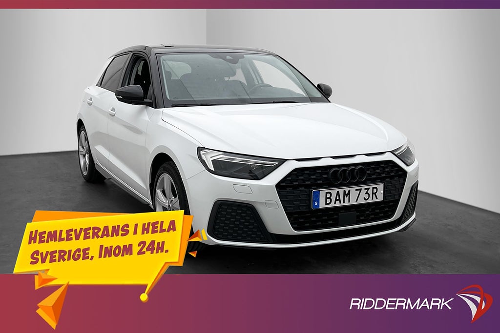 Audi A1 Sportback 30 TFSI 110hk Proline Cockpit P-Sensorer