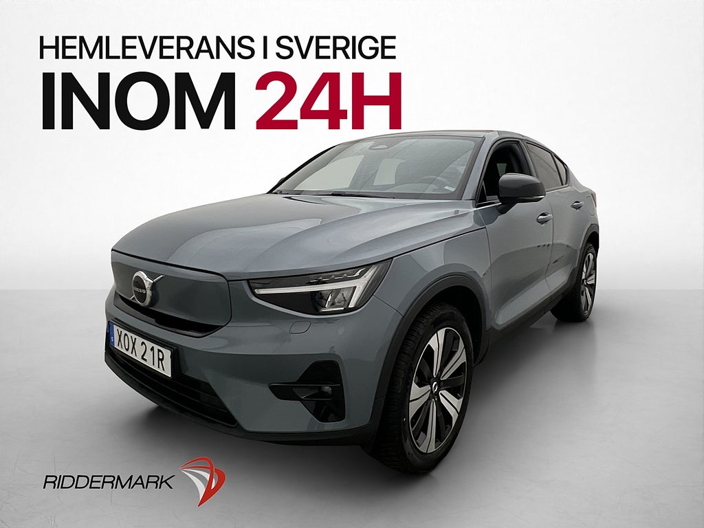 Volvo C40 Recharge Plus Pano Drag Värmare Kamera BLIS Navi