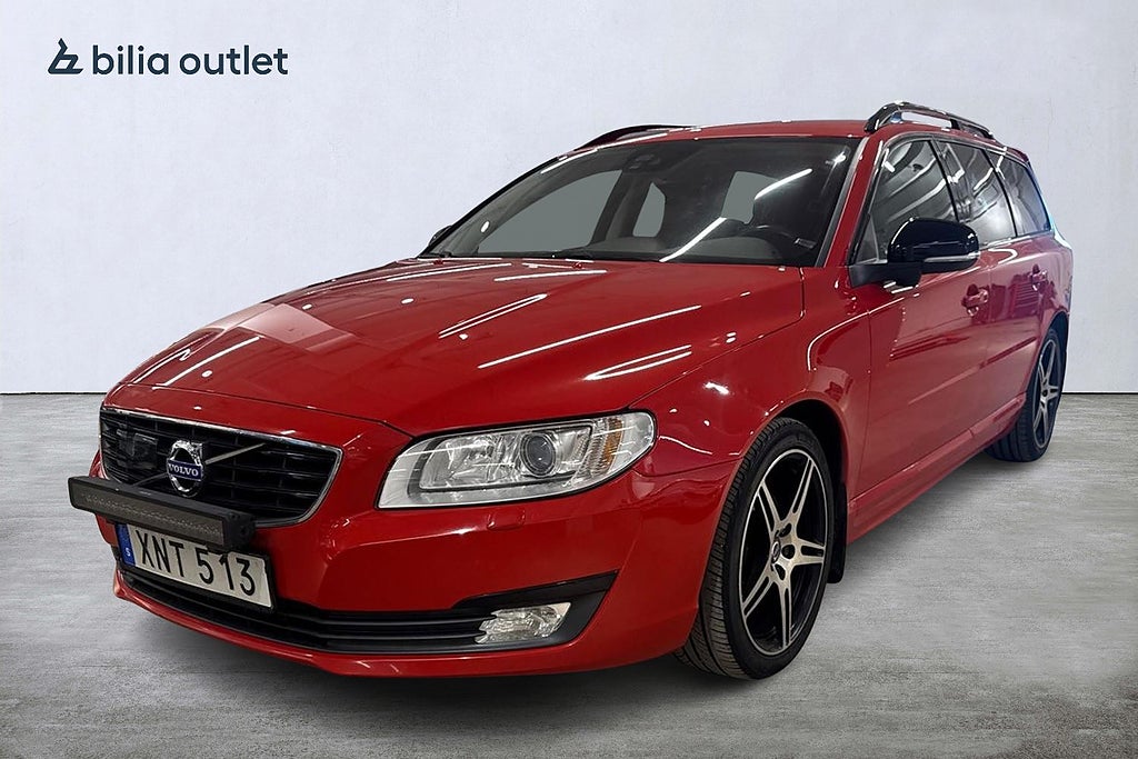Volvo V70 D4 Classic Sport Navi | Keyless | VOC | Skinn | Drag