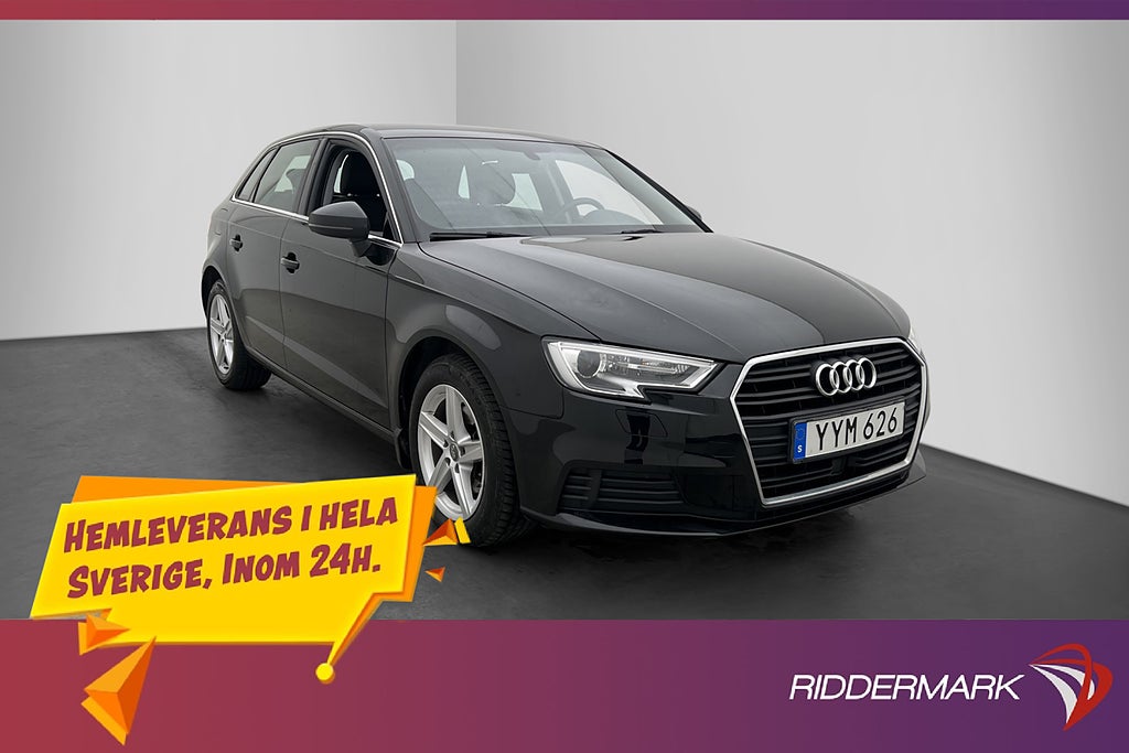 Audi A3 Sportback 35 TFSI 150hk Proline Navigation Sensorer