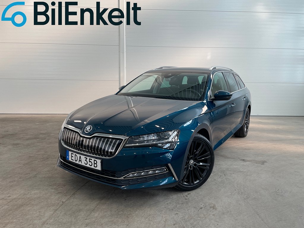 Skoda Superb iV Kombi 1.4 PHEV Business Adventure Läder Värmare 2020 218hk