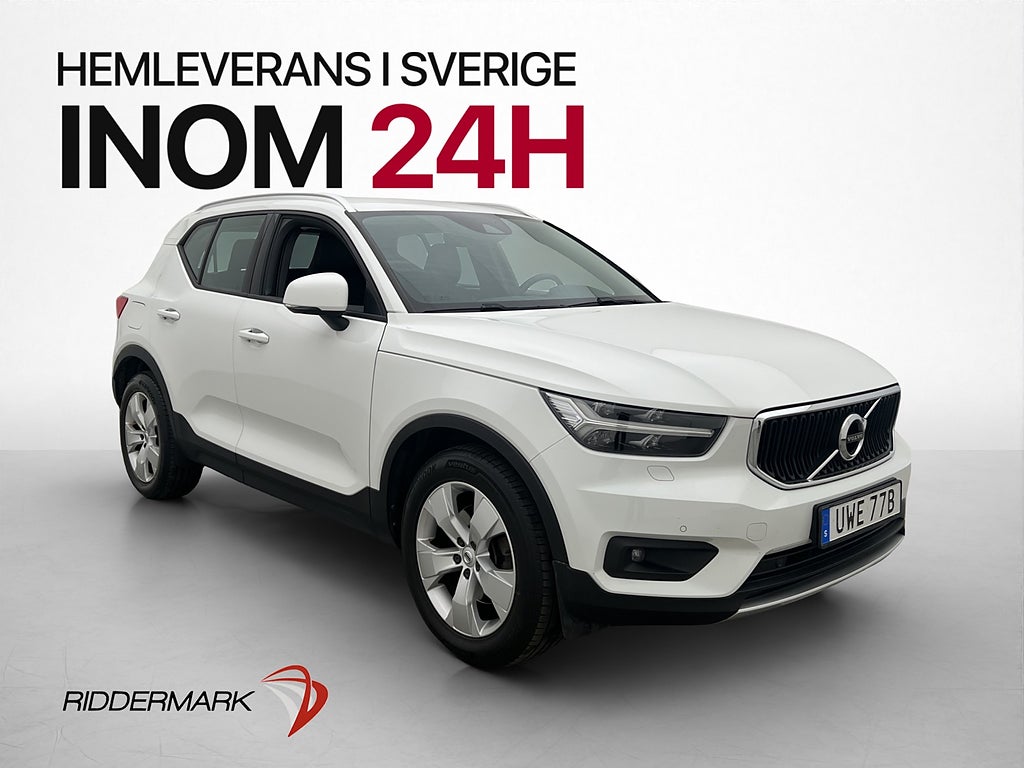 Volvo XC40 D3 AWD Momentum D-Värm M-Värm Drag Kamera