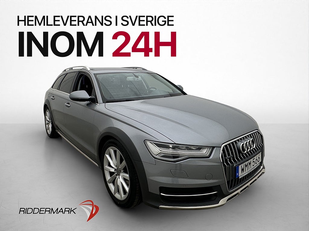 Audi A6 Allroad Q V6 218hk D-Värm P-Sensorer Halvskinn Drag
