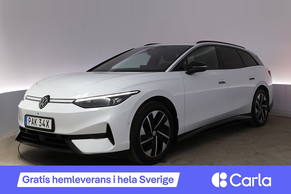 Volkswagen ID.7 Pro Tourer 360 HUD Elstol Massag Drag V-hjul