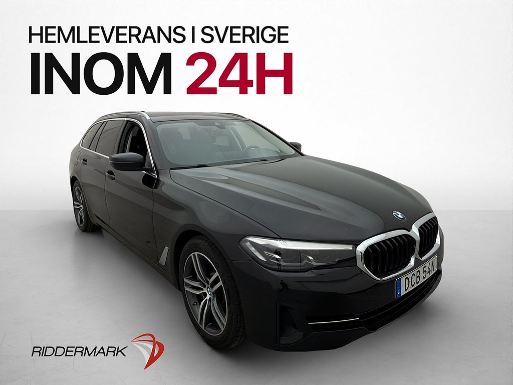 BMW 530e xDrive 292hk Cockpit Hifi Skinn Kamera Drag