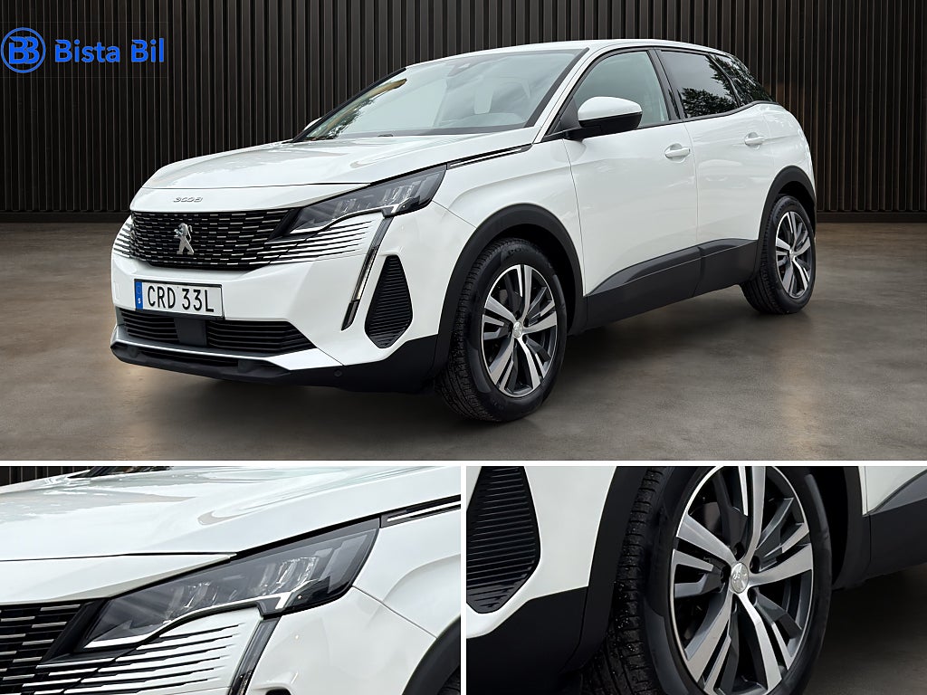 Peugeot 3008 1.2 PureTech 130 EAT Active | P-Sens | CarPlay | 131 hk