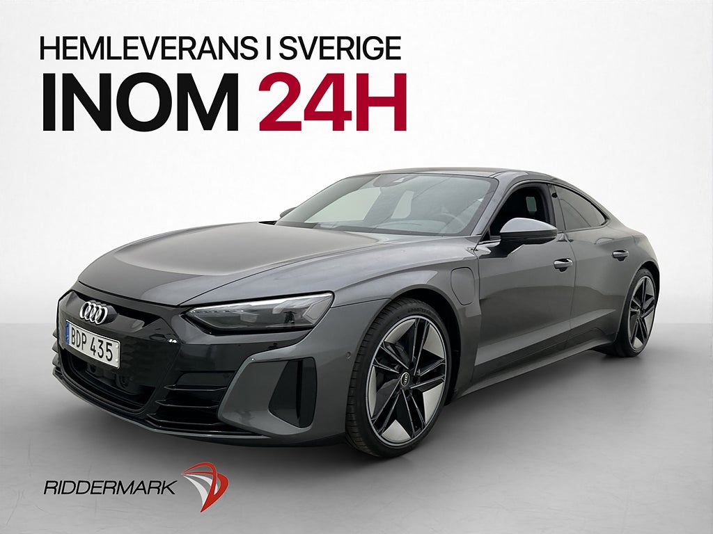 Audi e-tron GT Q 476hk Dynamikpaket Pano B&O Luftfjäd Matrix