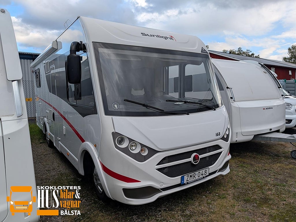 Sunlight I68 150hk Automat AC i bodelen Solcell 2st batteri 2st