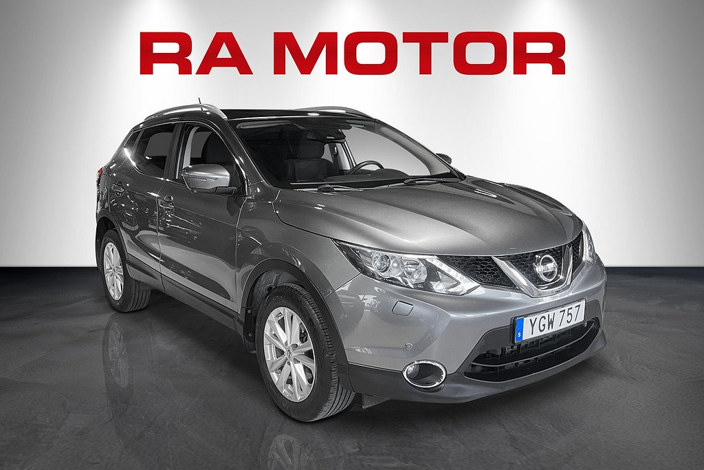 Nissan Qashqai 1.6 | N-Connecta| Backkamera | Navi| Kamkedja 2017