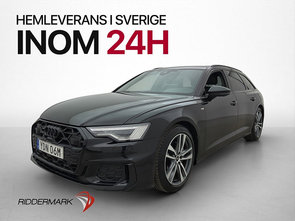 Audi A6 40 TDI 204hk Q S-Line Pano Cockpit Kamera Drag MOMS