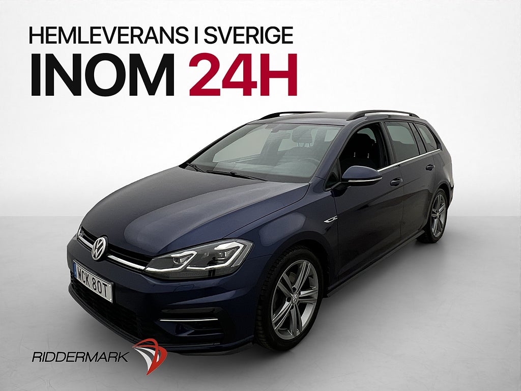 Volkswagen Golf Sportscombi 150hk R-Line Pluspaket Värm Drag