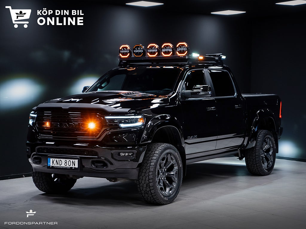 Dodge RAM 1500 1500 Crew Cab LIMITED 5.7 V8 HÖJD PANO PÅKOSTAD MOMS