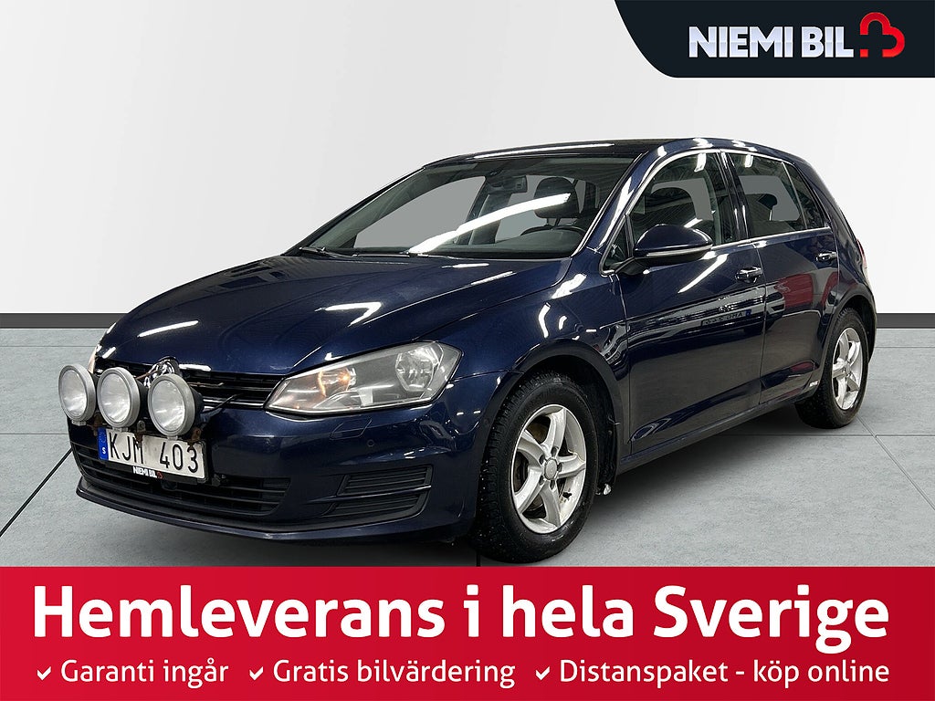 Volkswagen Golf 1.6 Drag/Kamera/Extra ljus/D&M-värm/S&V-Däck