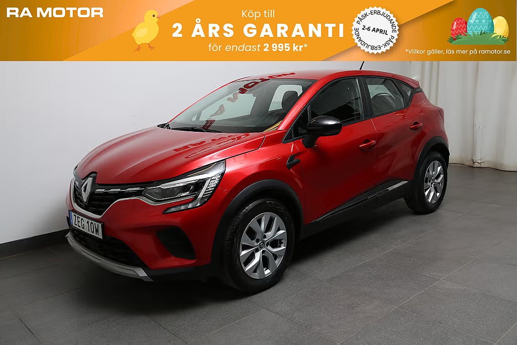 Renault Captur 1,0 TCe 100hk Zen Parkeringspaket 2020