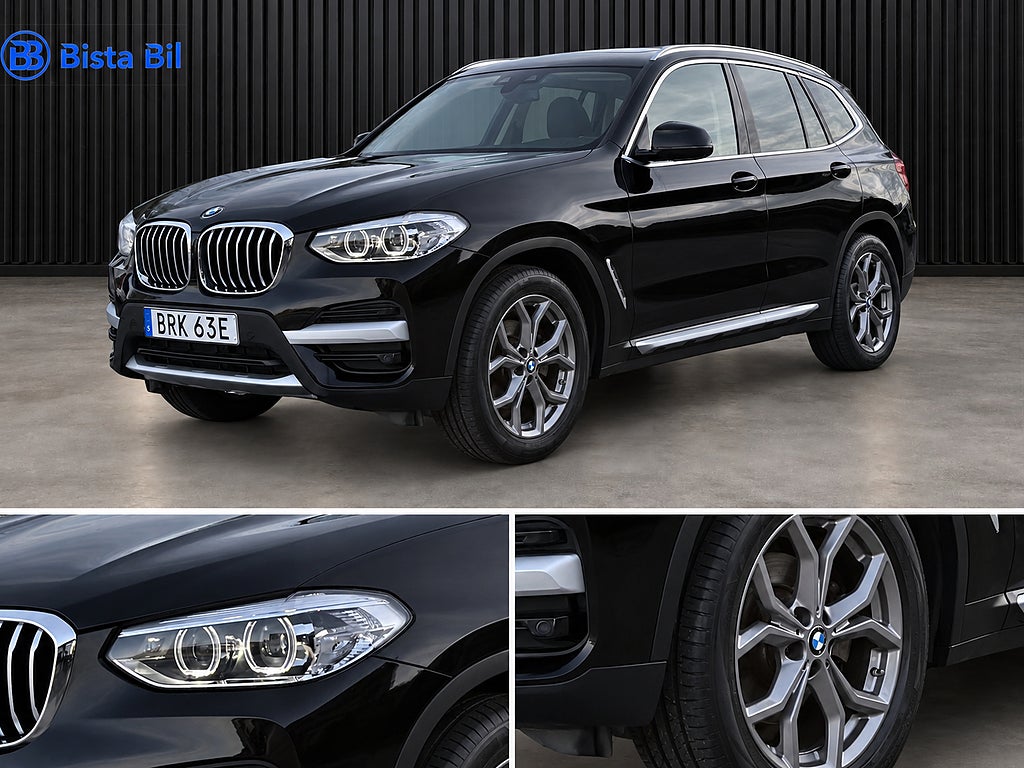 BMW X3 xDrive20d | Pano | Skinn | X-Line | Rattvärme 190 Hk 