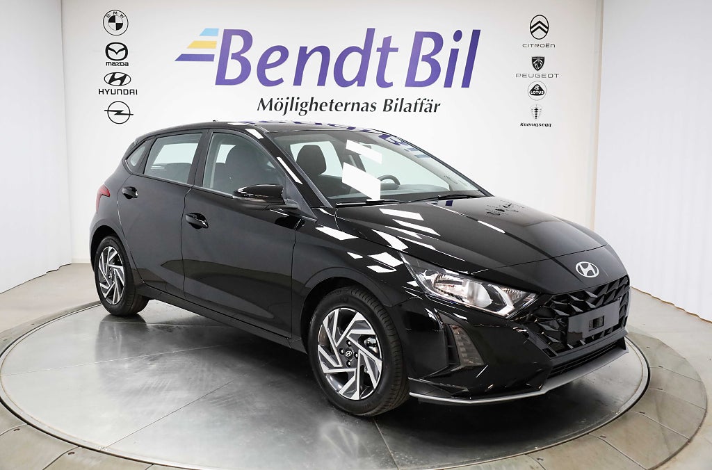 Hyundai i20 Essential 1.0 T-GDi Automat| Lagerbil |Backkamera |Navi