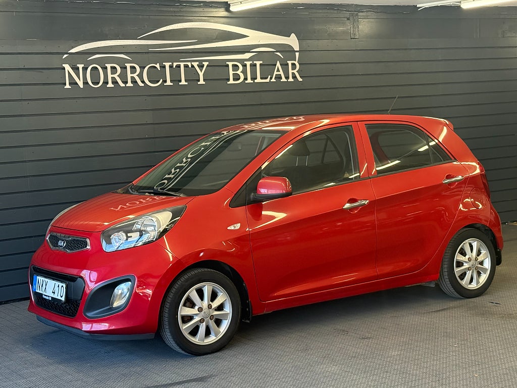 Kia Picanto 5-dörrar 1.0 MPI ECO / Rattvärme / AC / Nyservad