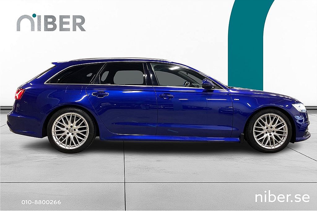 Audi A6 Avant 2.0 TDI S-Line, Custom Blå, Drag, Bränslevärmare