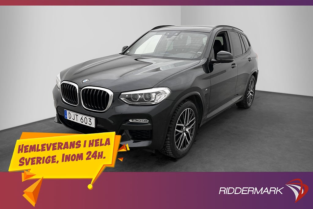 BMW X3 xDrive20d M Sport Skinn Kamera Dragkrok Display-Key