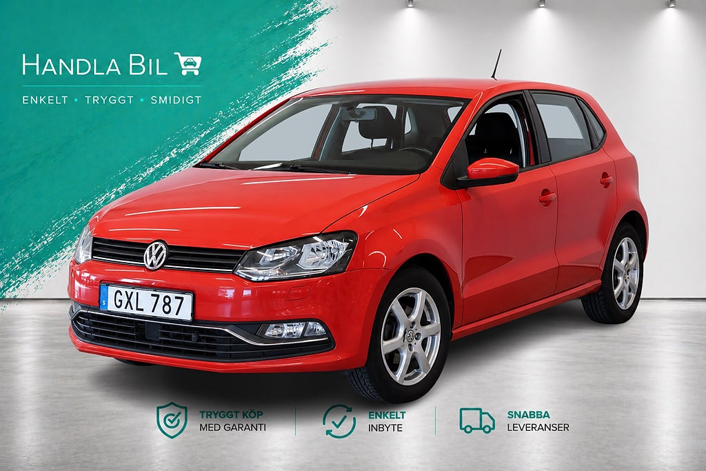 Volkswagen Polo 5-dörrar 1.2 TSI M-Värm SoV 987kr/mån