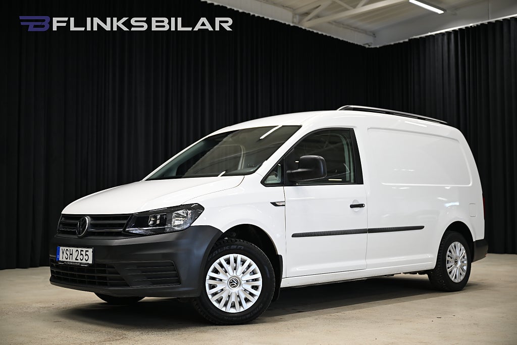 Volkswagen Caddy Maxi DSG 102HK V-Inredd|Drag|Värmare|Lågmil|EnÄgare