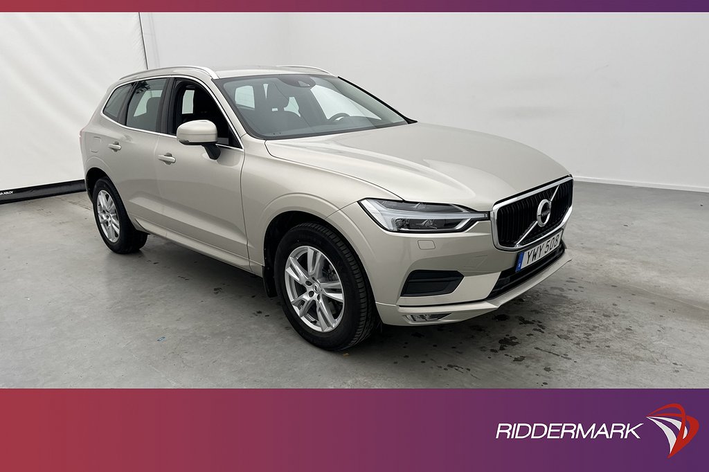 Volvo XC60 T5 AWD 254hk Momentum Halvskinn Psensorer BLIS