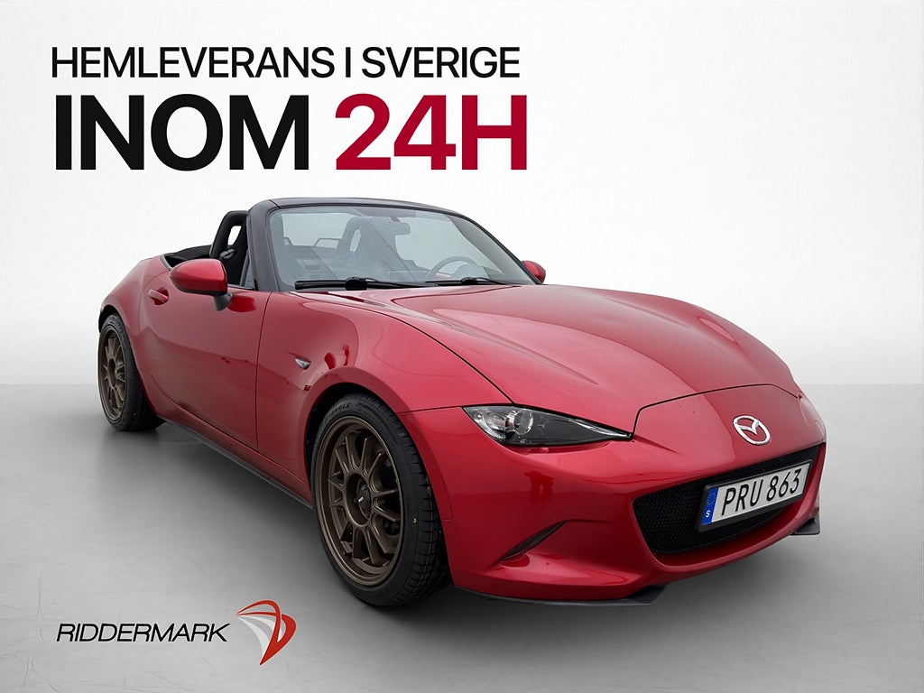 Mazda MX-5 1.5 131hk BBR Wilwood König Kolfiber-insug