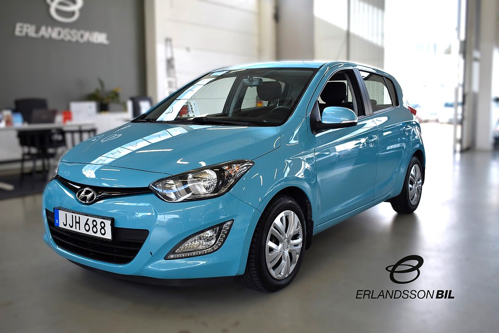 Hyundai i20 5-dörrar 1.4 Premium Euro 5 Automat Nyservad