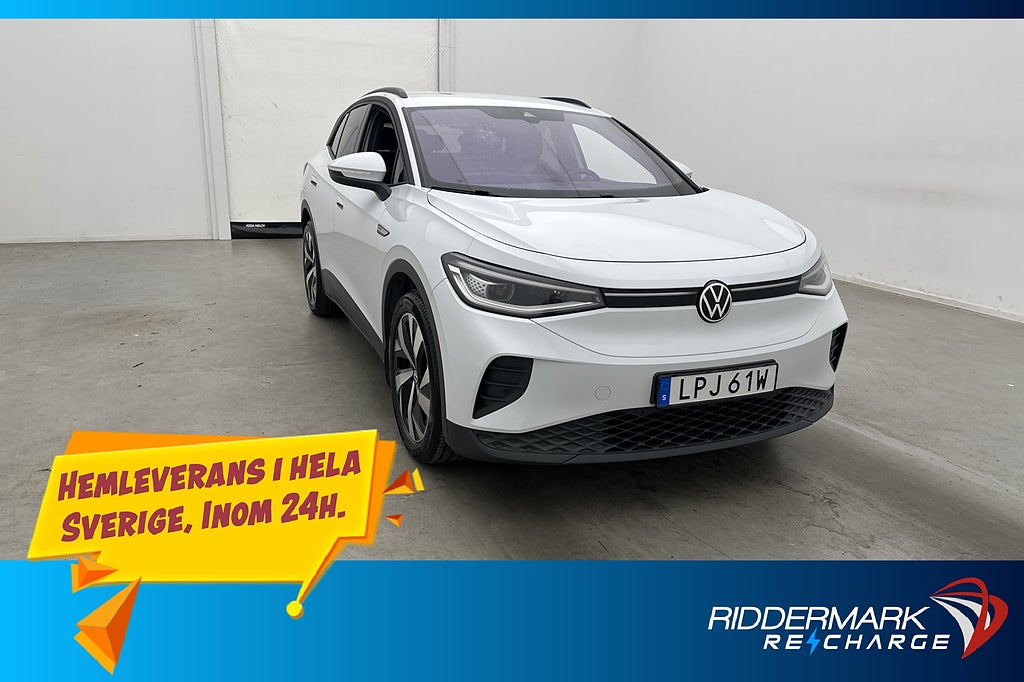 Volkswagen ID.4 Pro Performance 204hk Kamera CarPlay MOMS