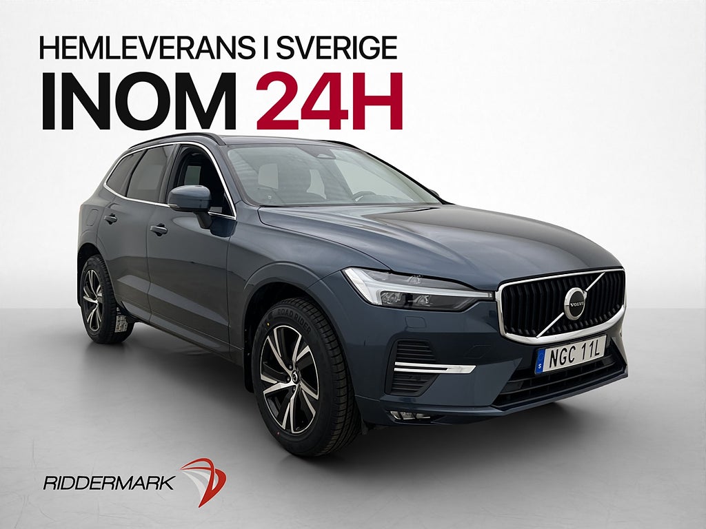 Volvo XC60 B4 AWD 197hk Momentum Pano H/K Drag Värm 4 Zons