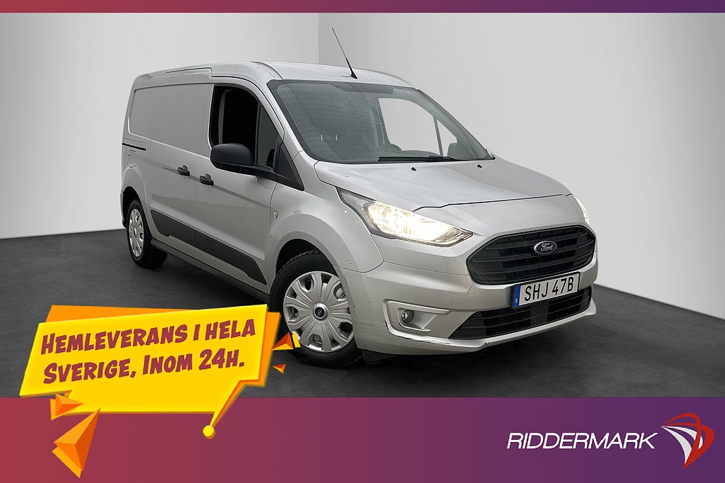 Ford Transit Connect LWB 1.5 Värmare 3-Sits Dragkrok