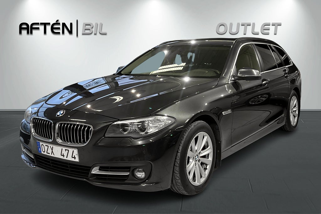 BMW 520 D Xdrive Touring 184hk Värmare Drag Skinn Xenon 