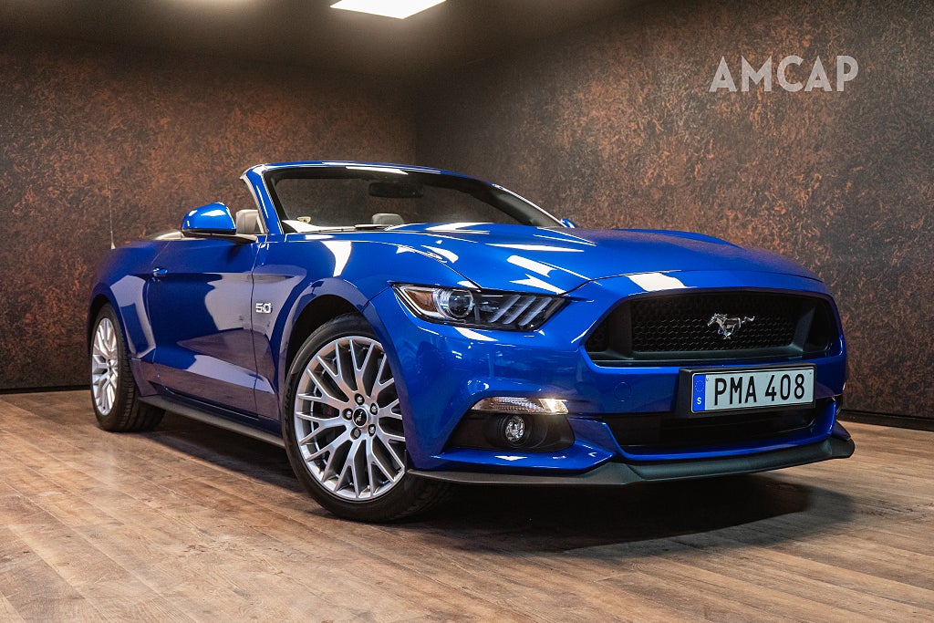 Ford Mustang GT Convertible 421hk | Sv-såld | Performance Pack