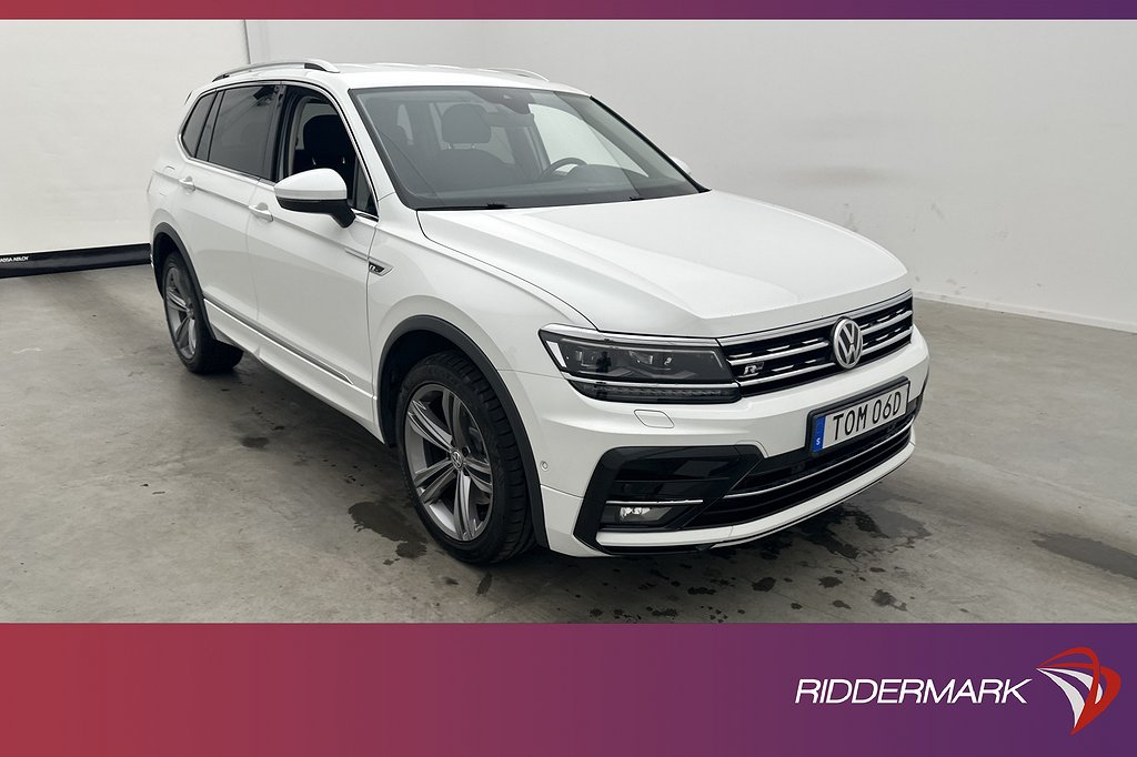 Volkswagen Tiguan Allspace 4M R-Line 7-Sits Cockpit Värmare