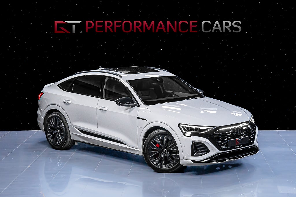 Audi Q8 e-tron SB 55 E-Tron Q MOMS 21" Pano B&O-3D Drag Luftfjädring