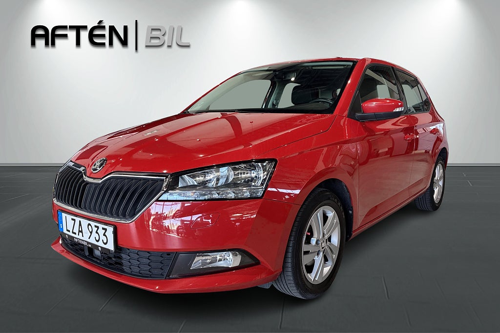 Skoda Fabia 1.0 TSI 95hk | Skatt 360kr, Farthållare, P-Sensorer bak