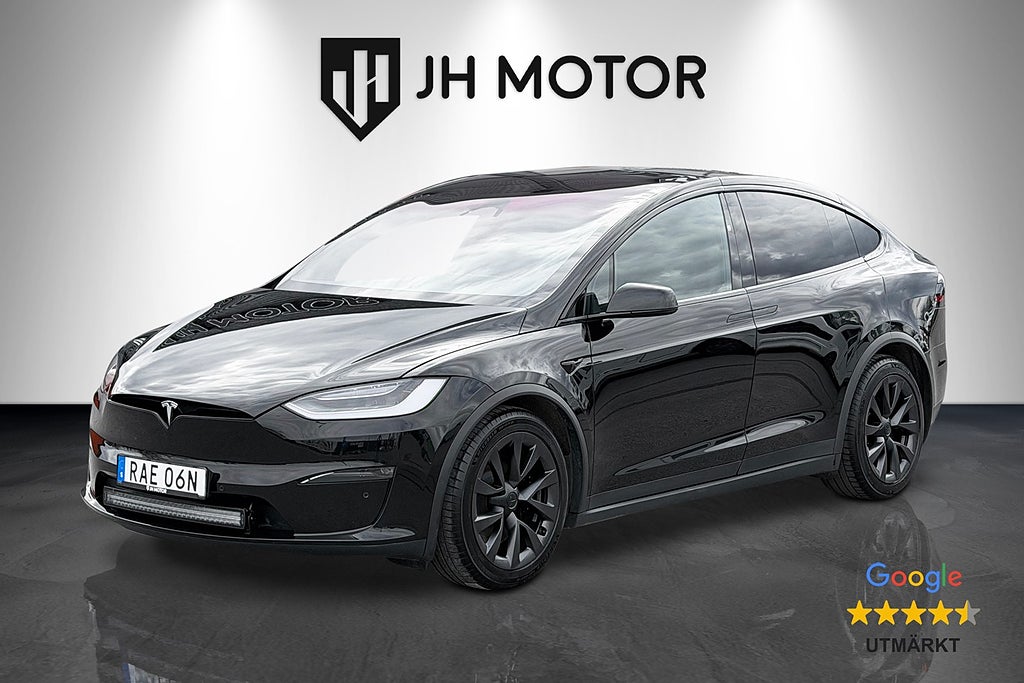 Tesla Model X Plaid 1020hk 6-sits MOMS / LEASBAR / Dragkrok
