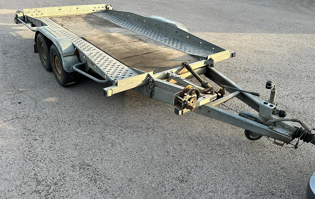 Brenderup 19K BILTRANSPORT SLÄP / NYBESIKTIGAD