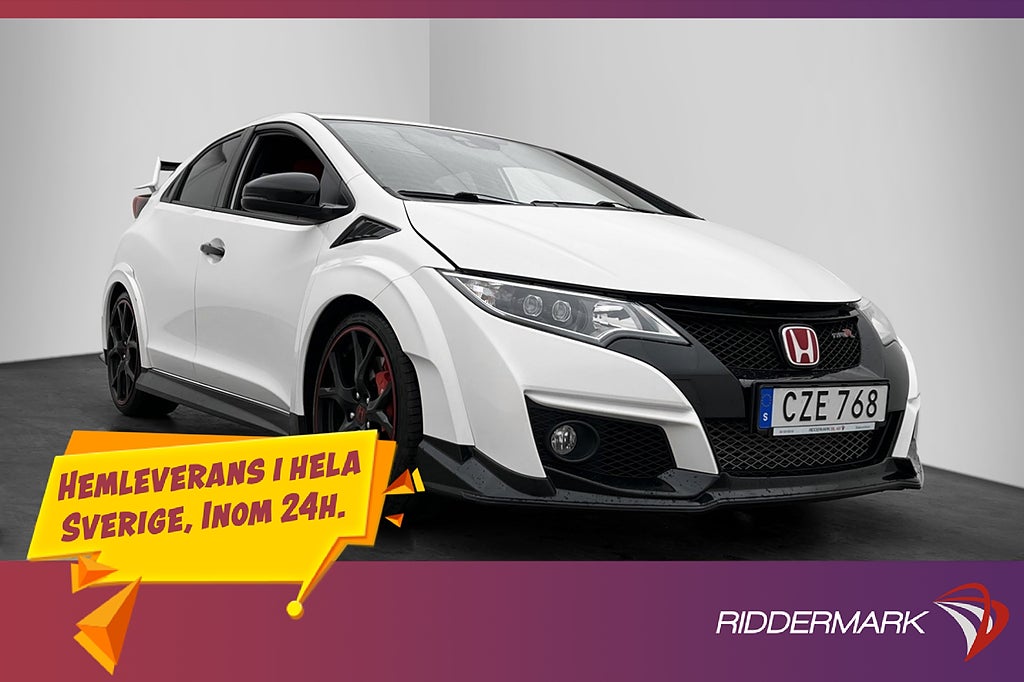 Honda Civic Type R VTEC 310hk Brembo Skalstolar Kamera