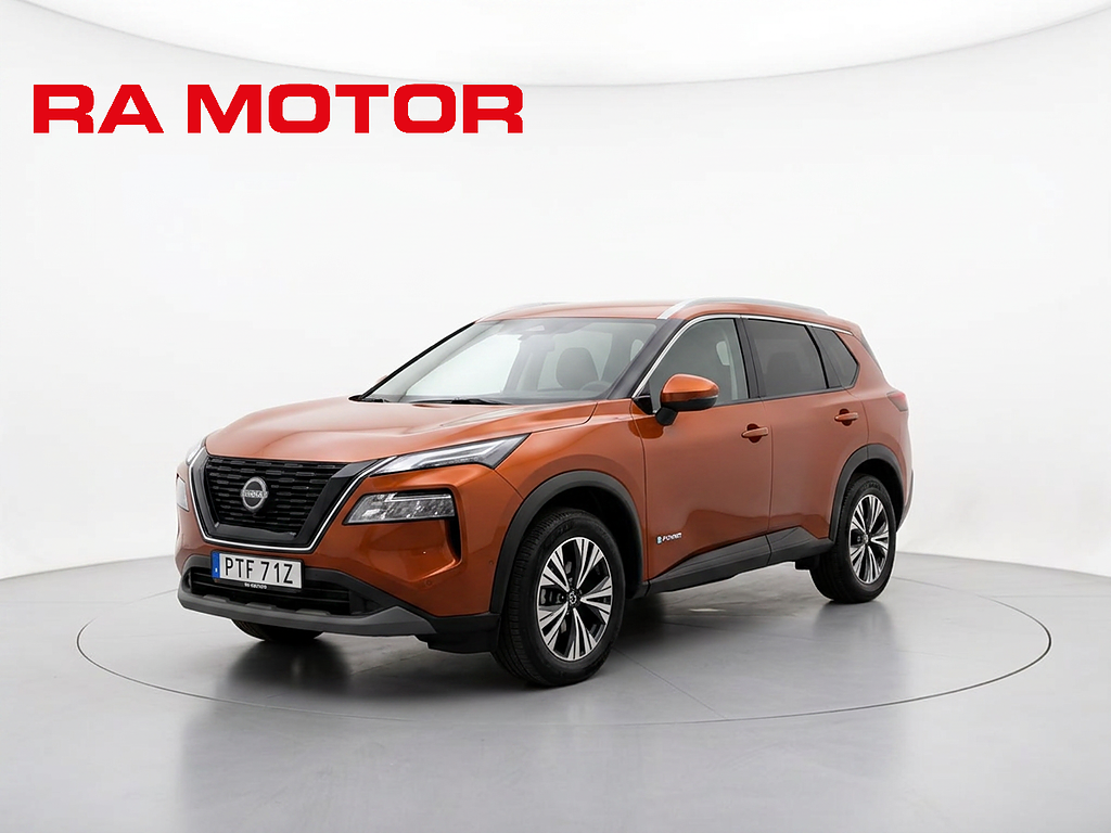 Nissan X-Trail e-4ORCE N-Connecta 7 sits| Nav | 360 | HUD | Garanti 2023