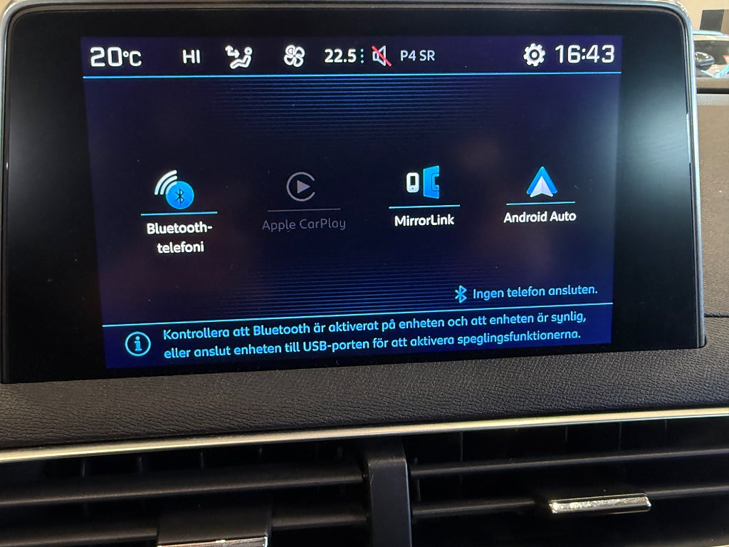 Peugeot 5008 1.2 PureTech 130 7 Sits Drag Värmare 2 Ägare - miniatyr 19