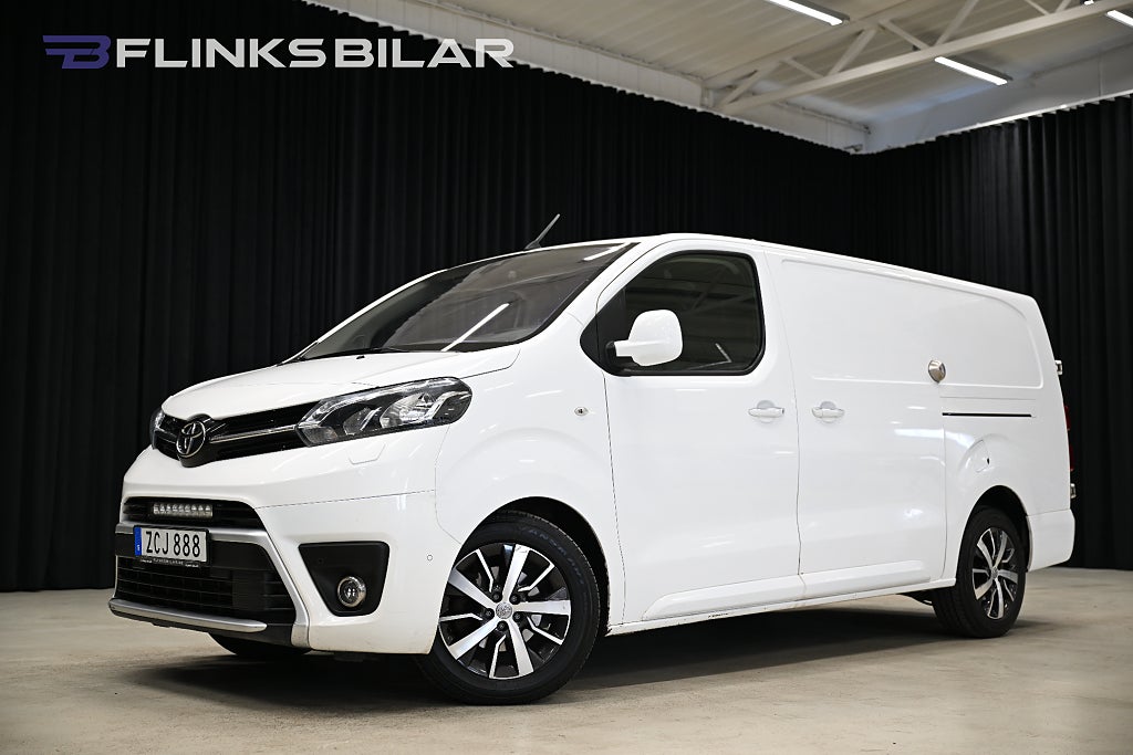Toyota ProAce  177HK Lång|Automat|Pro+|Nedlackad|Dubbeldörr|NyKamrem