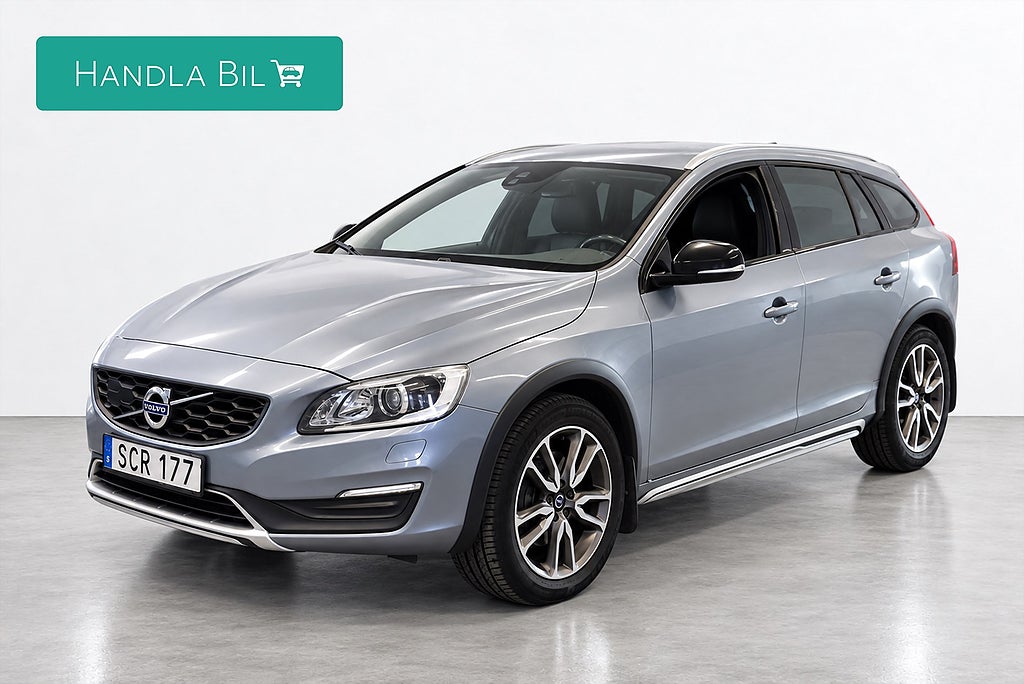 Volvo V60 Cross Country D4 AWD Summum Skinn D-Värm Drag Rattvärme SoV